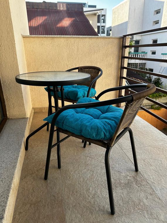 Apartament Mamaia Nord bucătărie echipată – Best Apartment Mamaia Nord, balcon & terasă