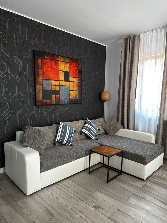 Cazare Mamaia Nord septembrie marea caldă – Best Apartment Mamaia Nord, living