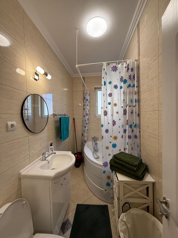Apartament în regim hotelier Ipotești – Mary's Studio, baie