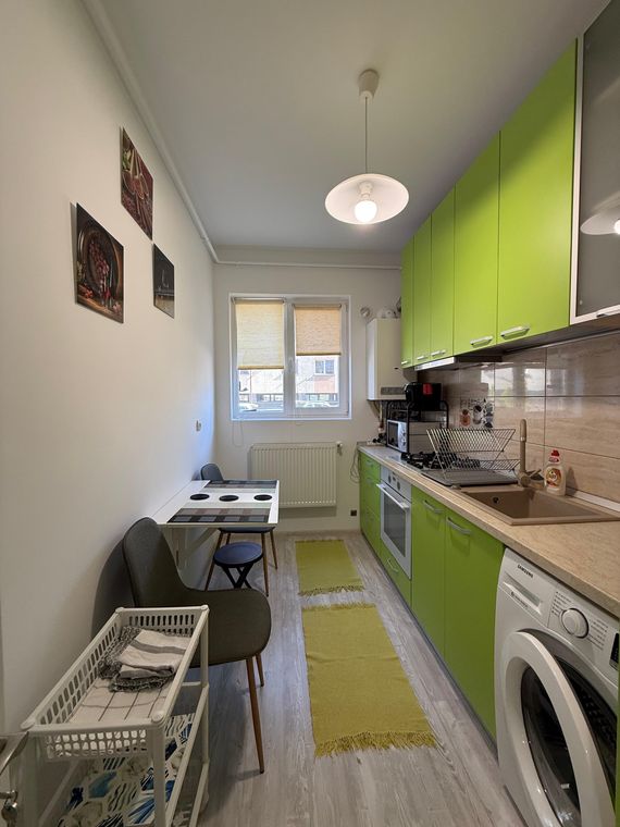 Apartament regim hotelier Suceava – Mary's Studio, bucătărie